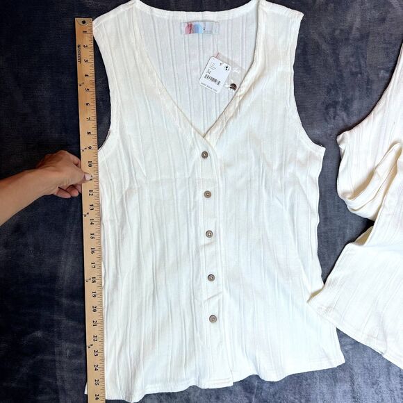 Free people beach Revolve Dana pant and top set size Medium - Picture 6 of 15